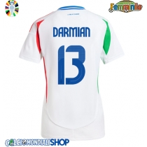 Maglie da calcio Italia Matteo Darmian #13 Seconda Maglia Femminile Europei 2024 Manica Corta